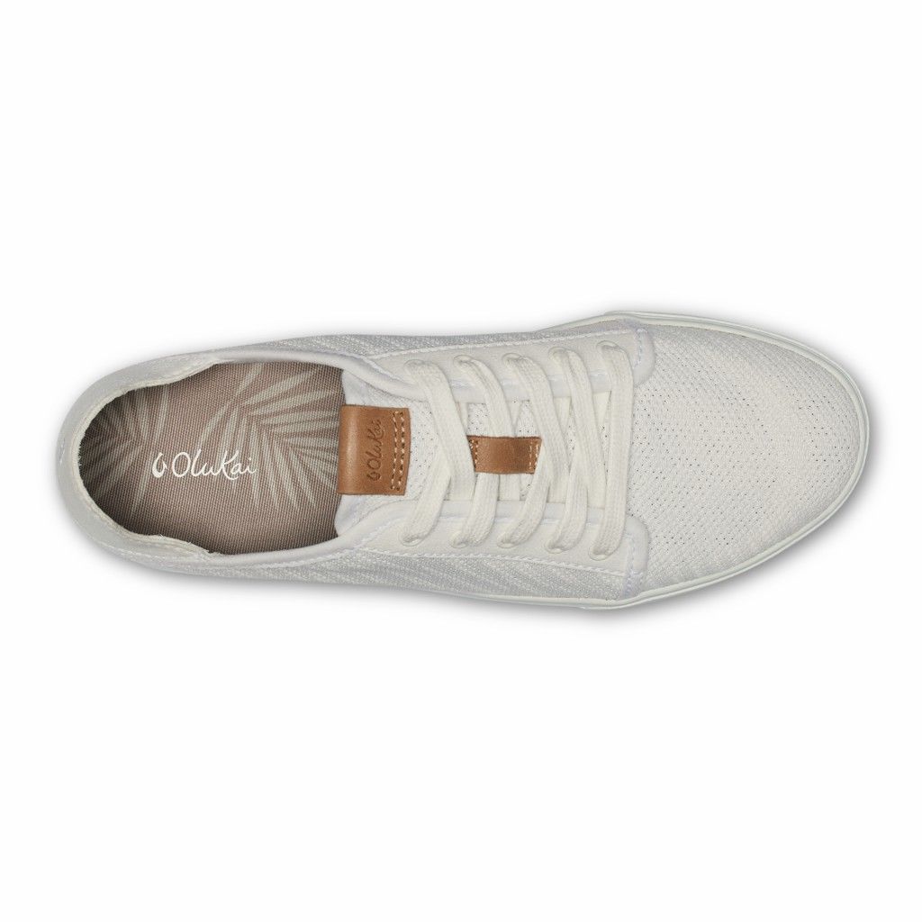 Olukai Women's Pehuea Li Sneaker - White US530-126